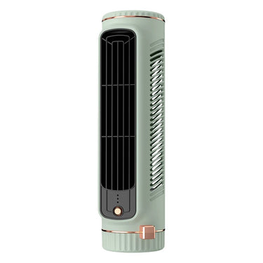 USB Rechargeable Bladeless Tower Fan – Slim & Silent - InspiredGrabs.com